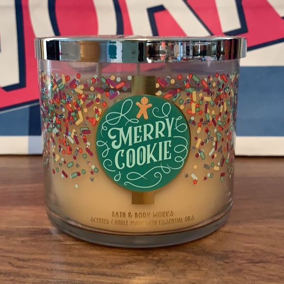 Bath & Body Works Other Bath Body Works Merry Cookie Candle 29